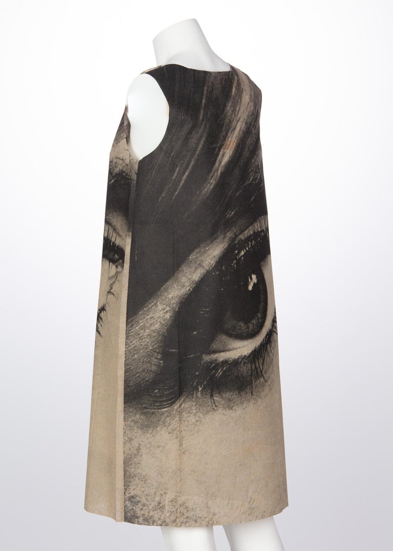 London Series Poster 1st Edition "Eye" Paper Dress by Harry Gordon, 1968