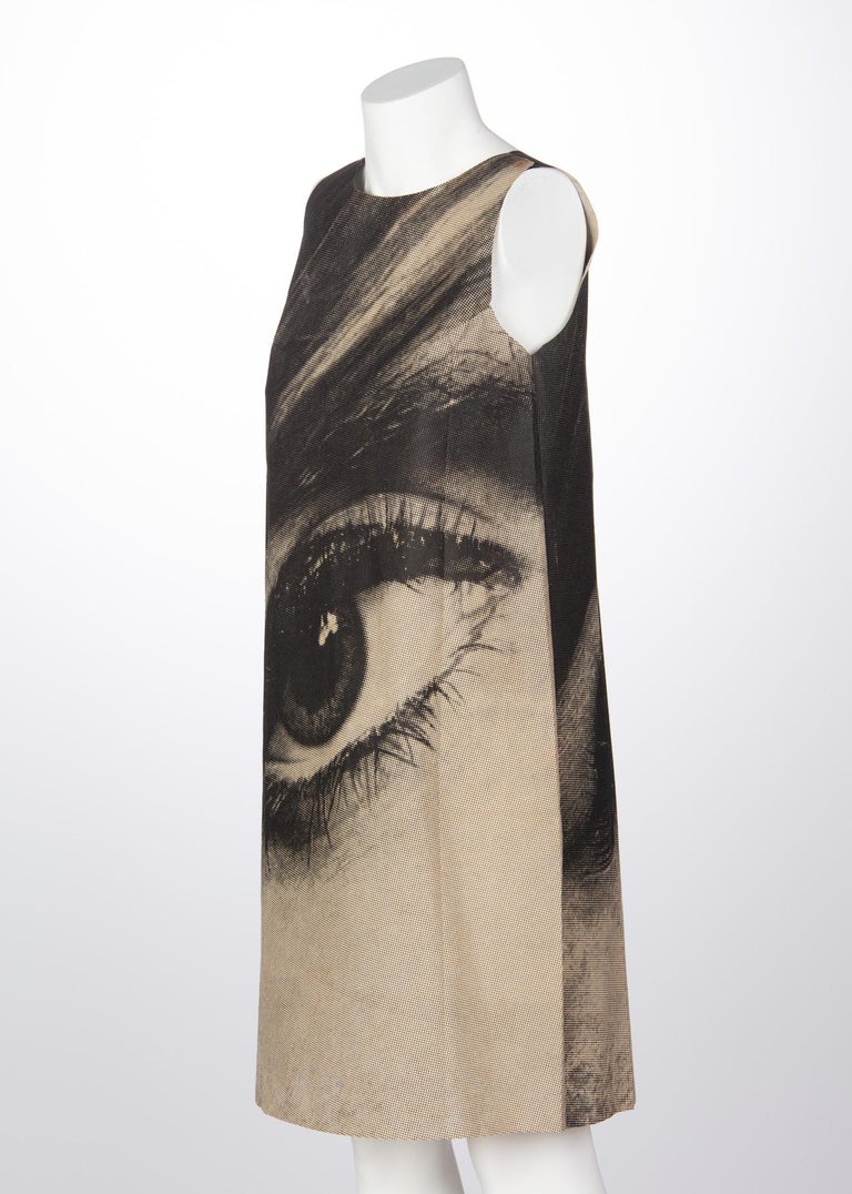 London Series Poster 1st Edition "Eye" Paper Dress by Harry Gordon, 1968