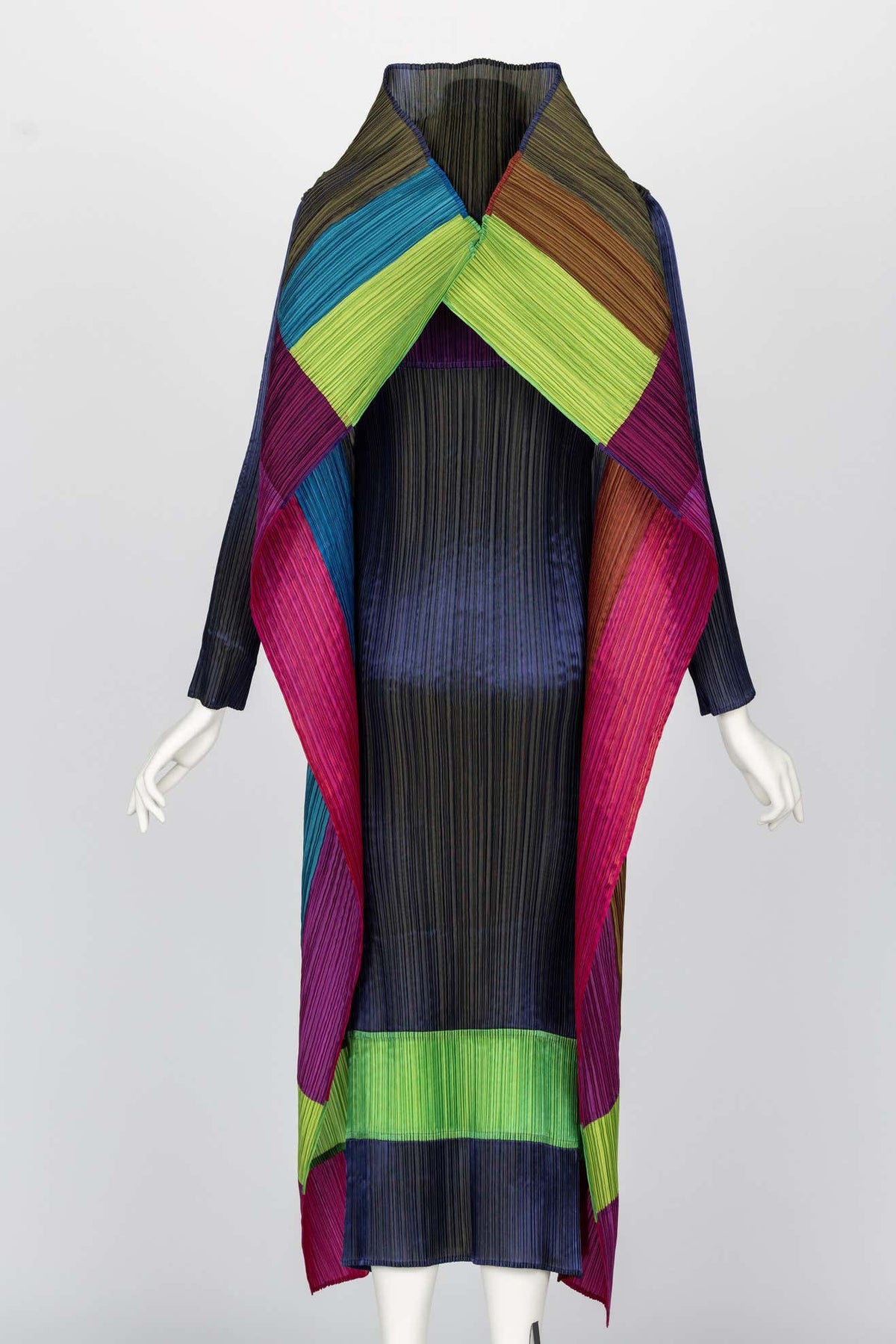 ISSEY MIYAKE ジレ グラデーション 2 希少 ISSEY MIYAKE - 132 5. Issey Miyake – Knee-Length Origami