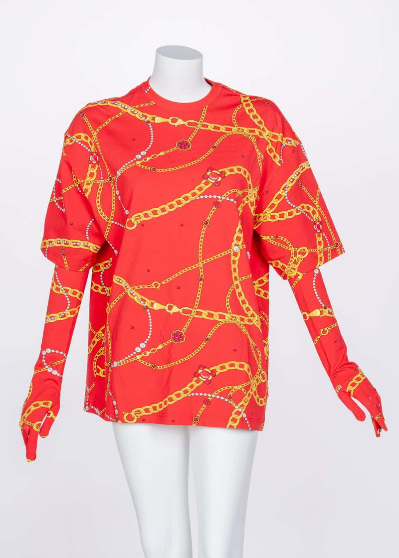 Balenciaga glove hotsell shirt