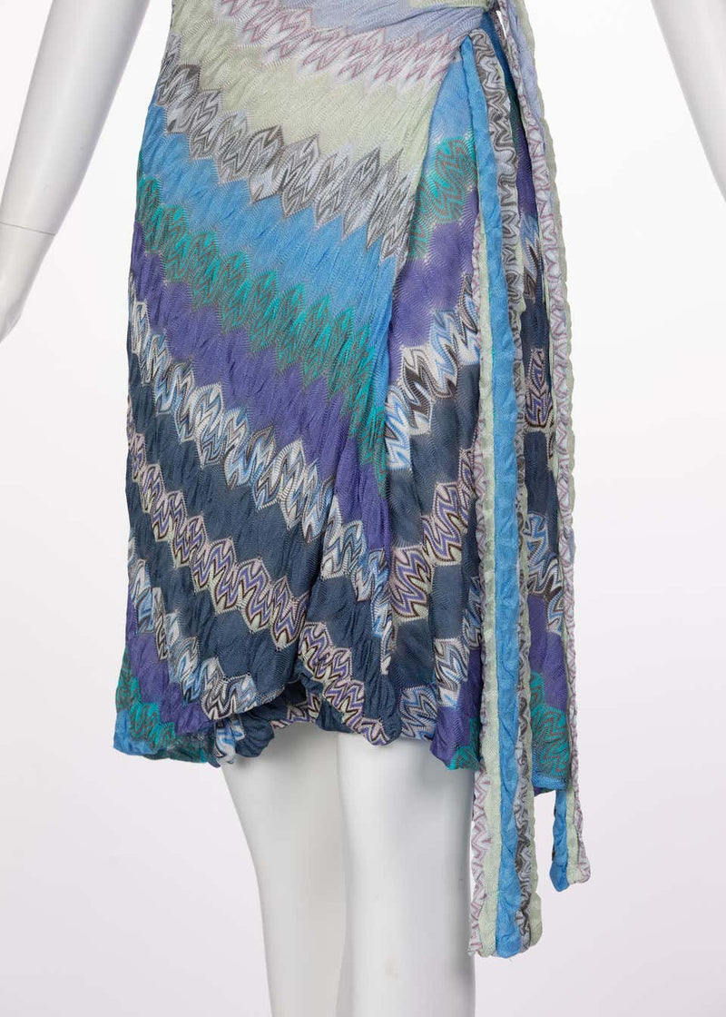 Missoni Sleeveless Halter Dress Belted Jacket Set, 2012