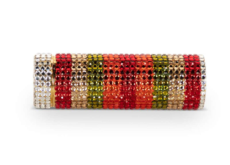 Vintage Judith Leiber Crystal Life Saver Minaudiere
