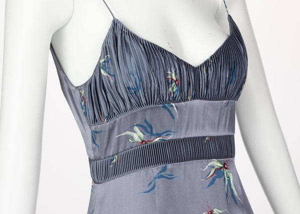 Chloé Stella McCartney Silk Slip Dress Shawl Set, 1990s