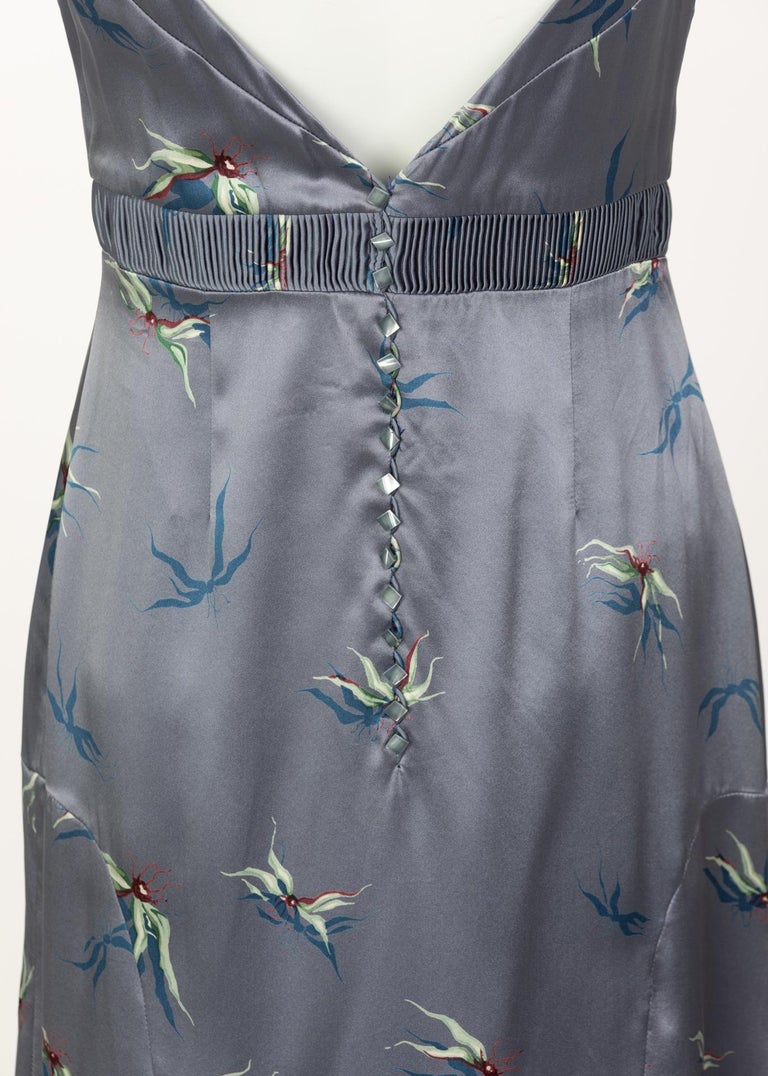 Chloé Stella McCartney Silk Slip Dress Shawl Set, 1990s