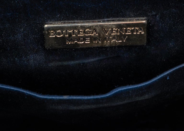 Vintage Bottega Veneta Colorful Ribbon Gold Shell Crossbody Bag