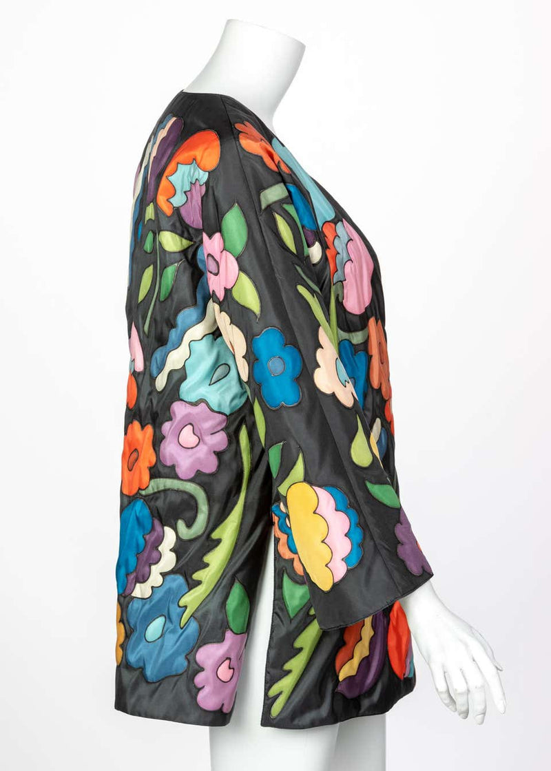 Chloè Multicolored Floral Jacket, 1980s