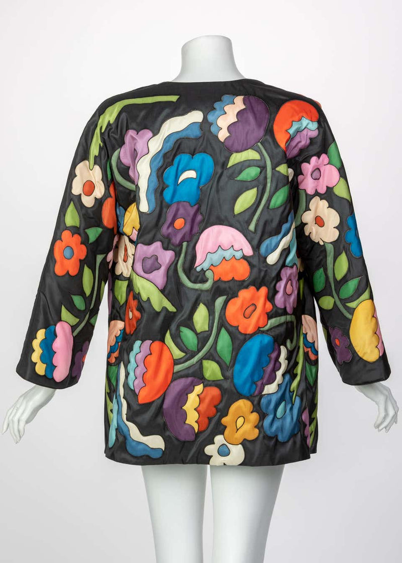 Chloè Multicolored Floral Jacket, 1980s