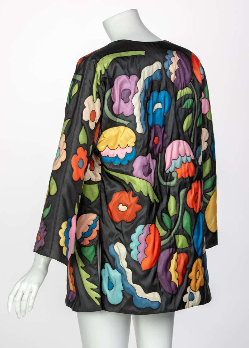 Chloè Multicolored Floral Jacket, 1980s