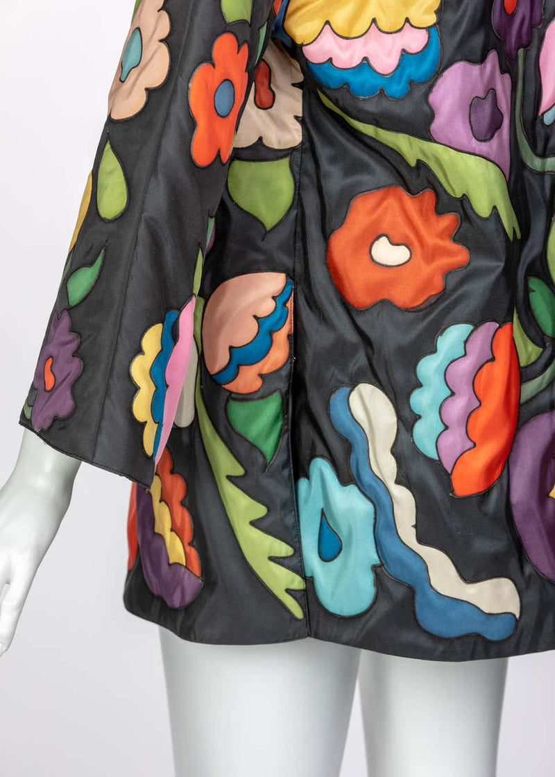 Chloè Multicolored Floral Jacket, 1980s