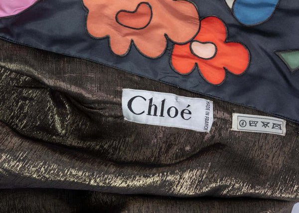 Chloè Multicolored Floral Jacket, 1980s