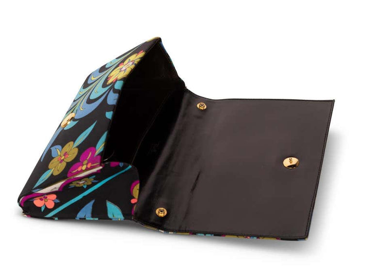 Vintage Pucci Printed Silk Shoulder Bag Clutch, 1970s