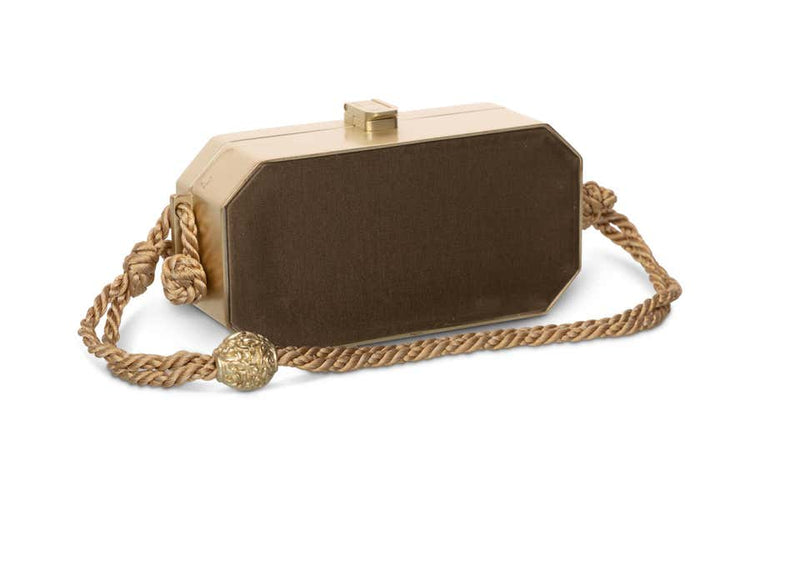 Kieselstein Cord Gold Dragon Box Bag, 1991