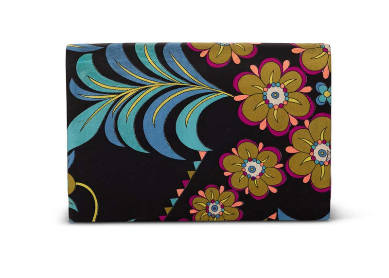 Vintage Pucci Printed Silk Shoulder Bag Clutch, 1970s
