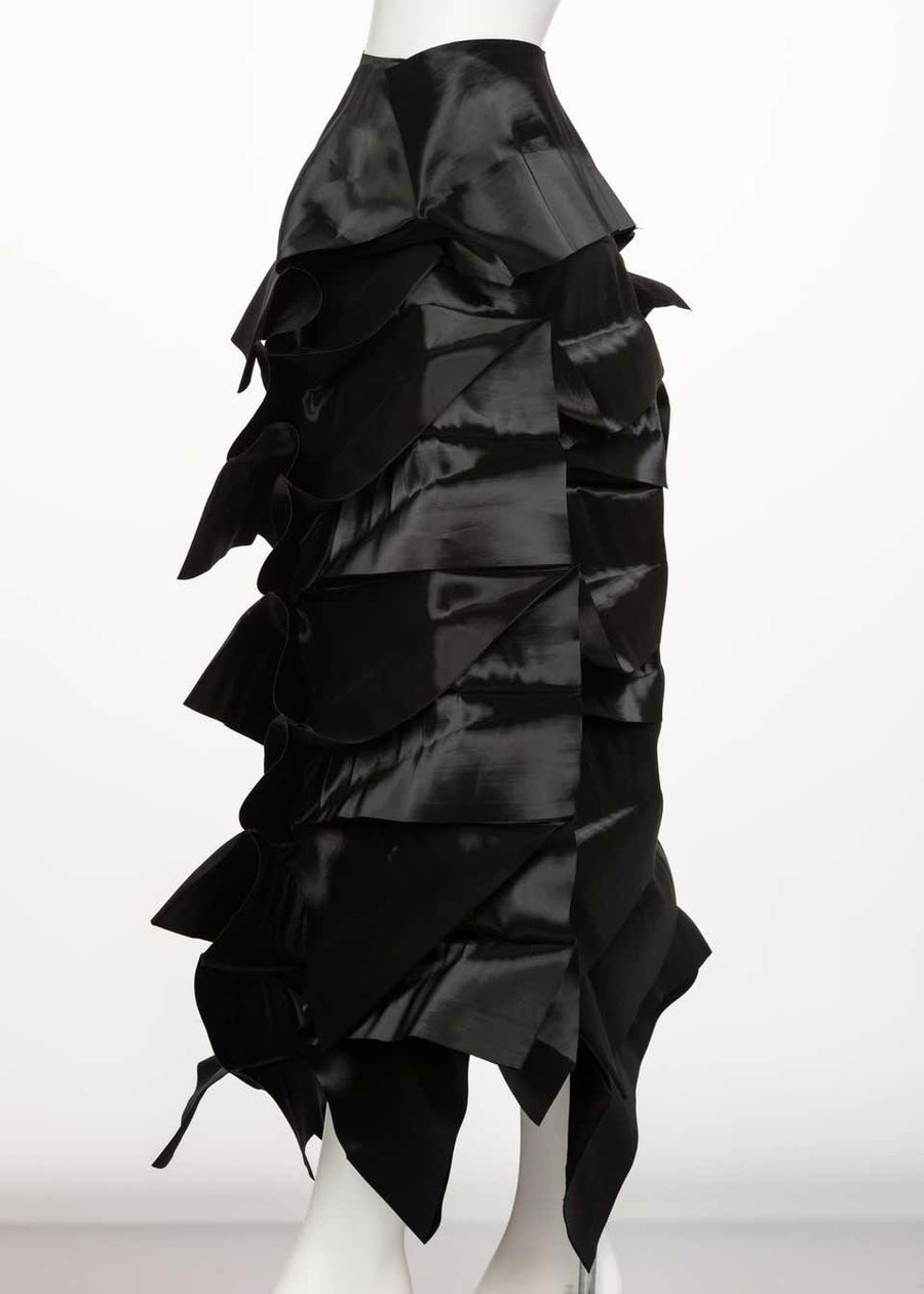 Junya Watanabe Comme des Garçons Sculptural Black Avant Garde 