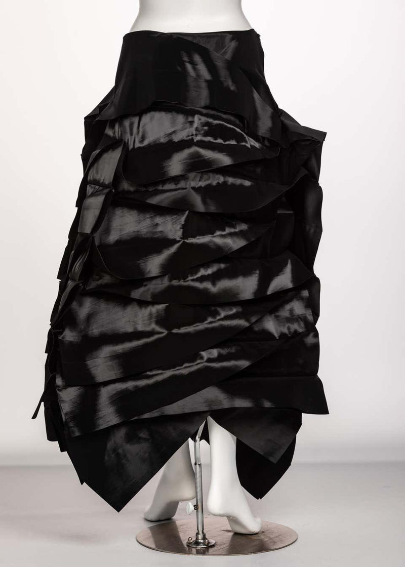 Junya Watanabe Comme des Garçons Sculptural Black Avant Garde Skirt