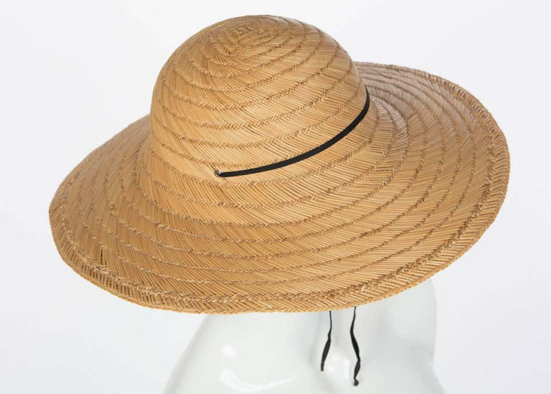 1970s Halston Bamboo Sun Hat
