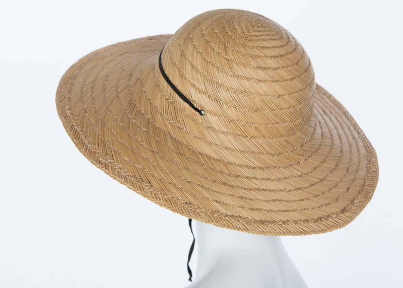 1970s Halston Bamboo Sun Hat