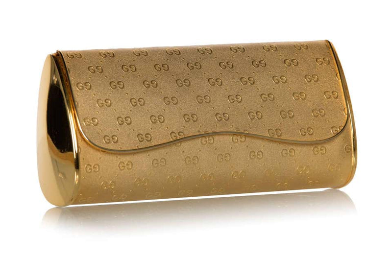 Gucci gold clutch store