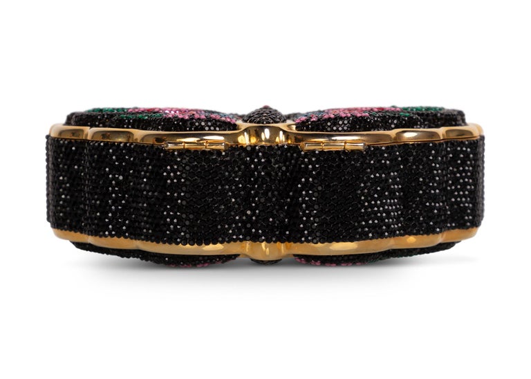Judith Leiber Butterfly Crystal Minaudiere Bag
