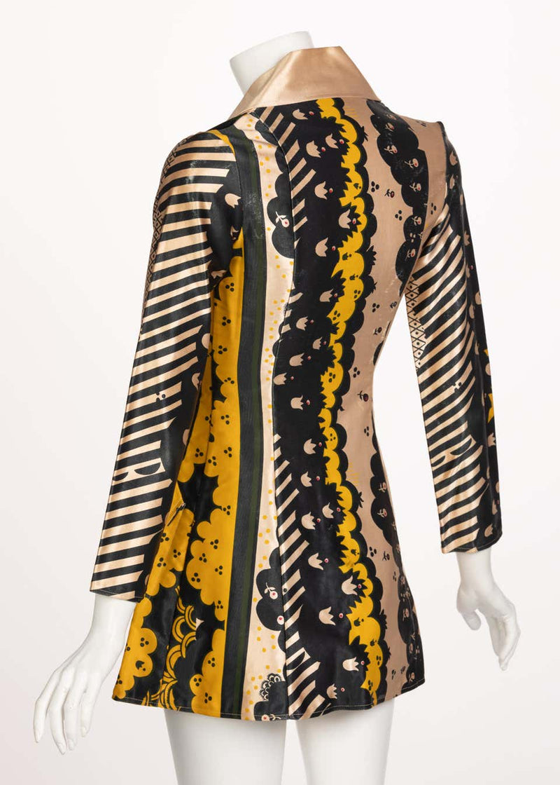 Ossie Clark Satin Lamborghini Jacket, 1960s