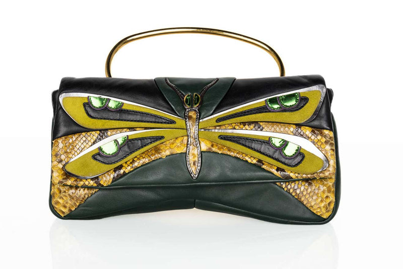 Miu Miu Dragonfly Shoulder Bag Clutch, Spring 2008