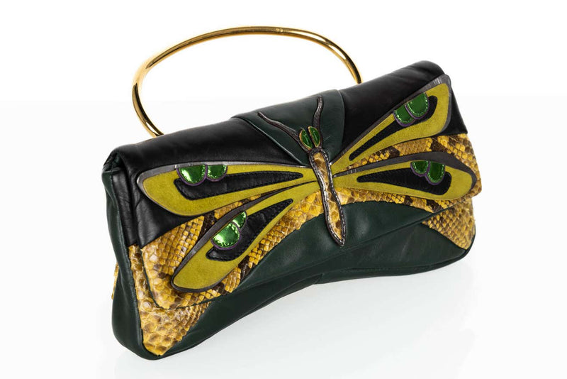 Miu Miu Dragonfly Shoulder Bag Clutch, Spring 2008