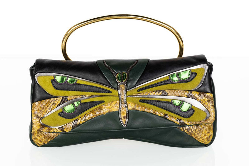 Miu Miu Dragonfly Shoulder Bag Clutch, Spring 2008