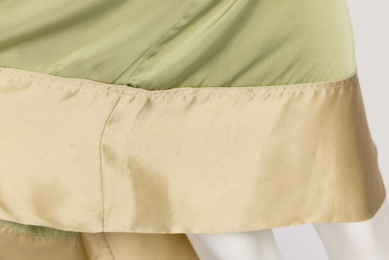Chloé Phoebe Philo Beaded Straps Plunge Silk Dress Runway Spring 2005