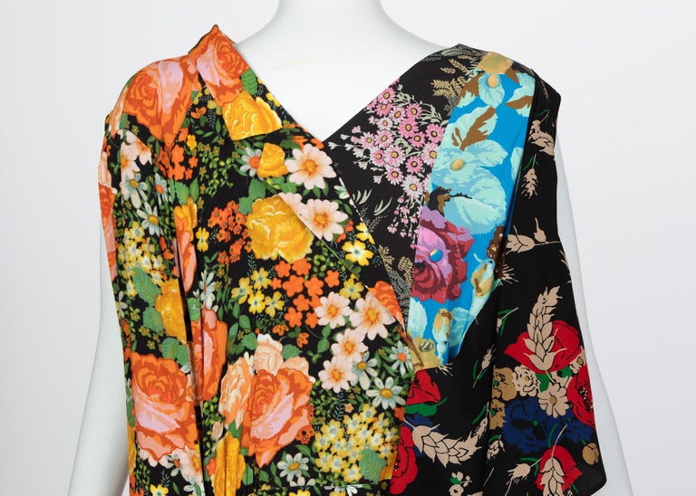 Balenciaga Runway Floral Print Gown Look #30, Fall 2016