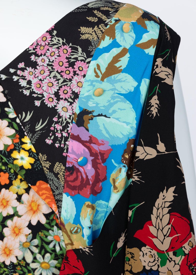 Balenciaga Runway Floral Print Gown Look #30, Fall 2016