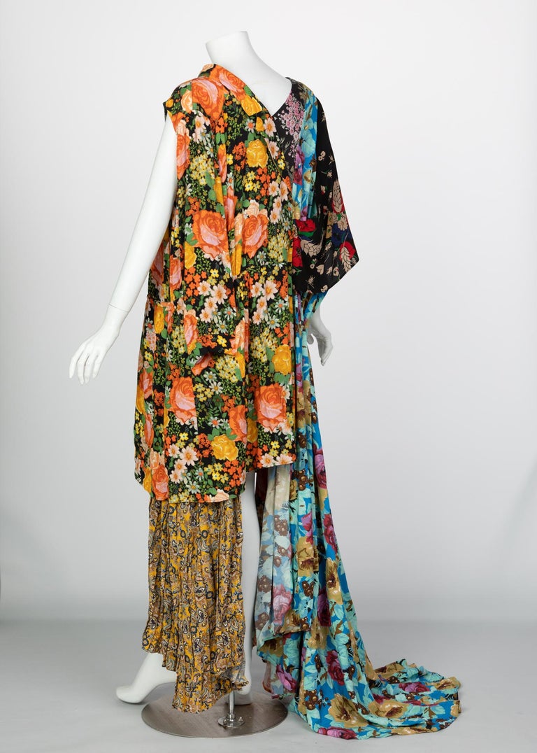 Balenciaga Runway Floral Print Gown Look #30, Fall 2016