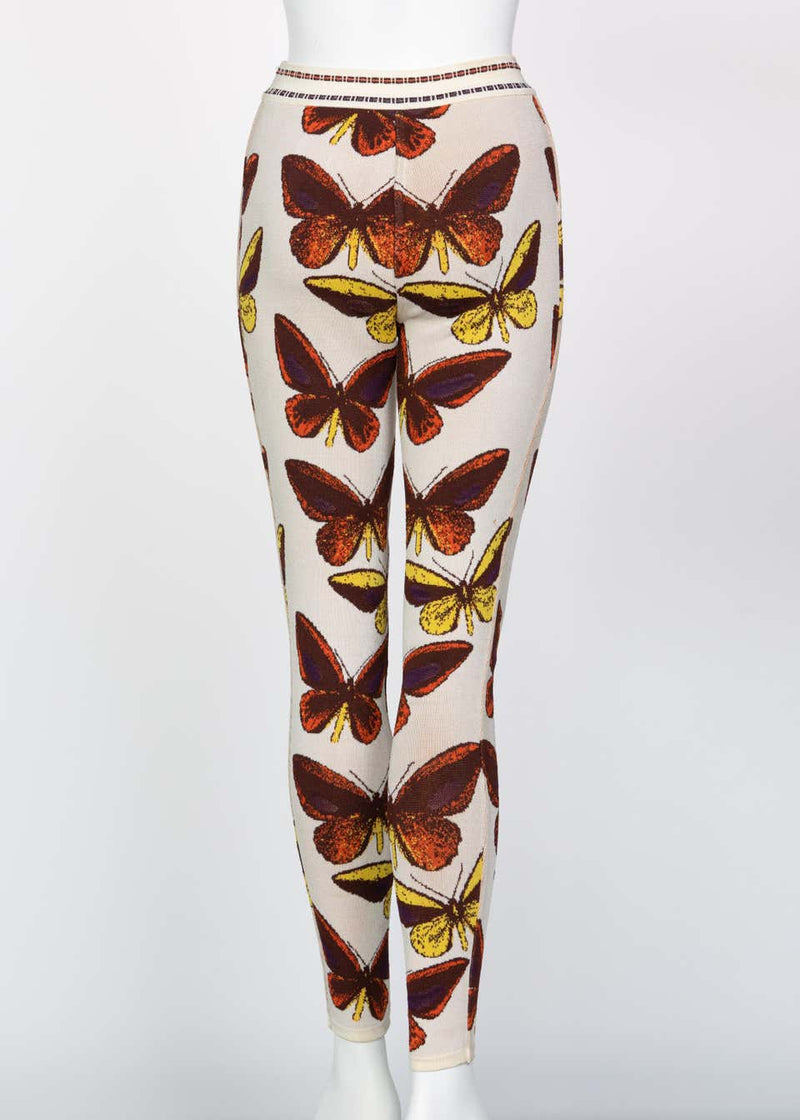 Azzedine Alaïa Iconic Runway Butterfly Leggings, 1991