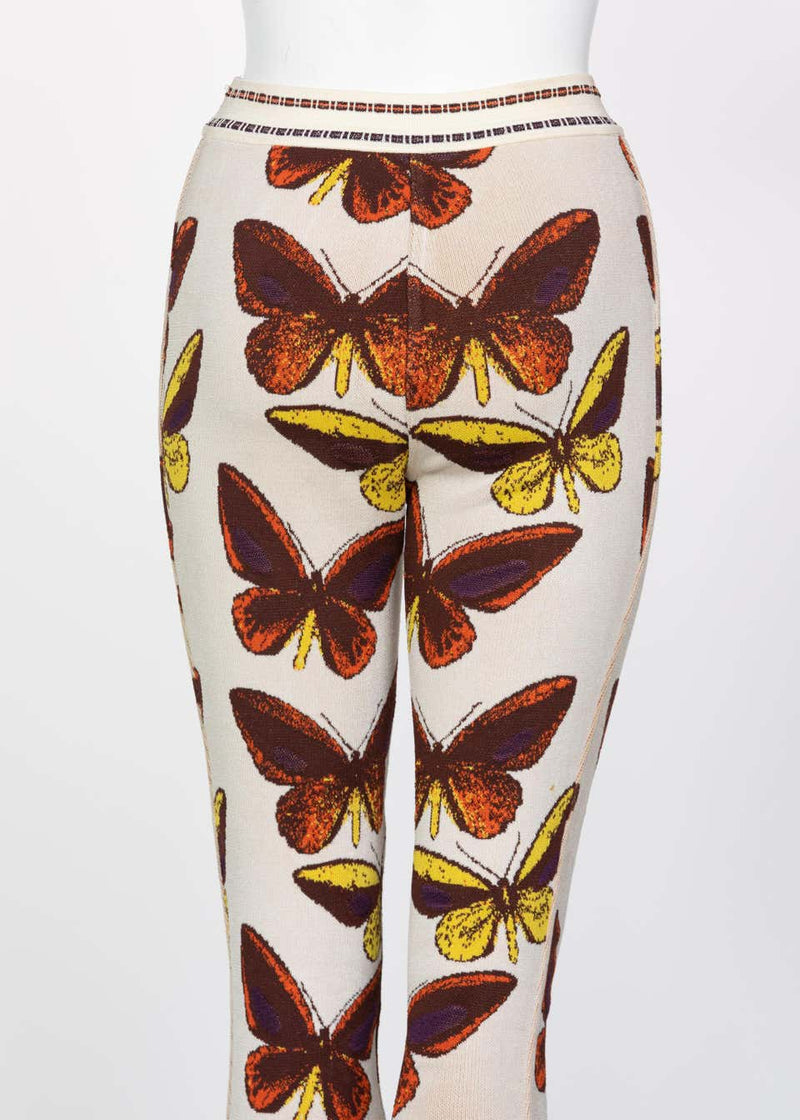 Azzedine Alaïa Iconic Runway Butterfly Leggings, 1991