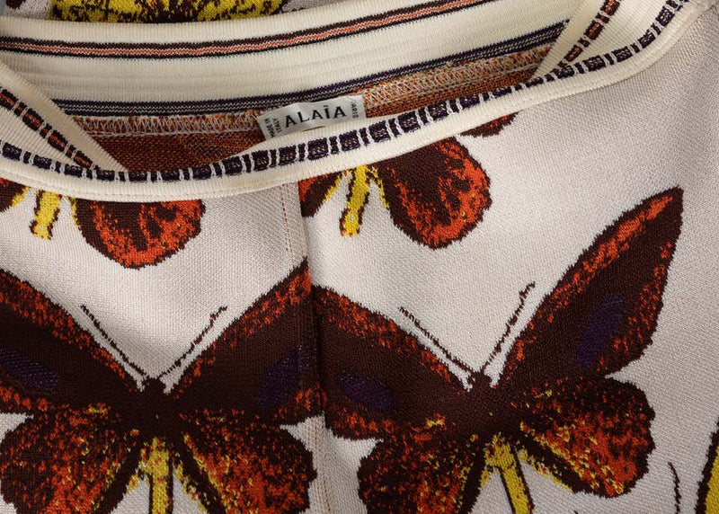 Azzedine Alaïa Iconic Runway Butterfly Leggings, 1991
