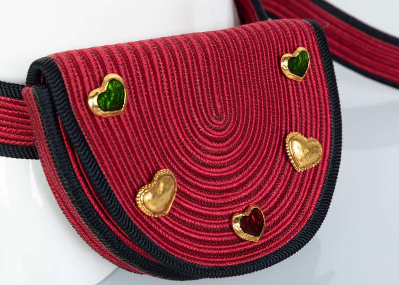 Ysl belt bag red outlet