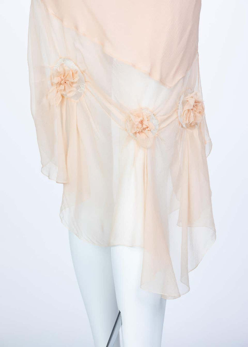 Christian Dior by Galliano Light Pink Silk Slip Dress, 1990s