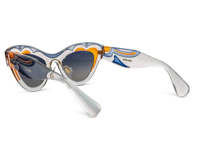 Miu Miu Runway Butterfly Cat Eye Sunglasses, 2014 – Basha Gold display picture 3
