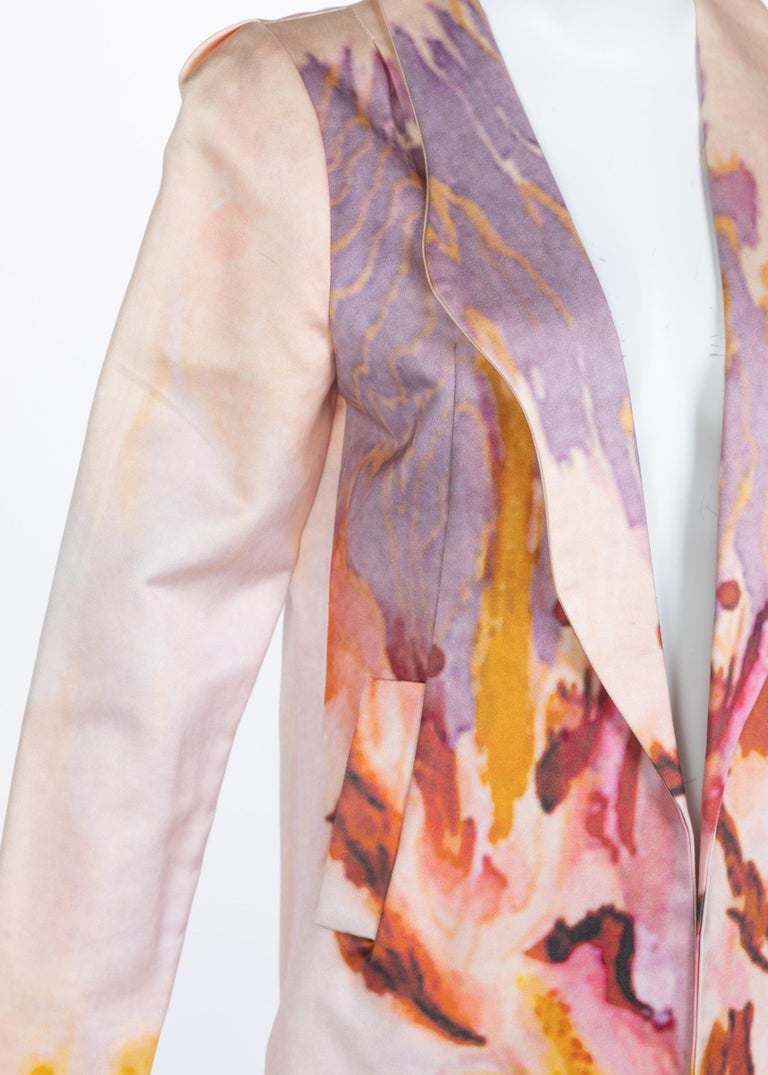 Rodarte Watercolor Jacket Runway Spring, 2008