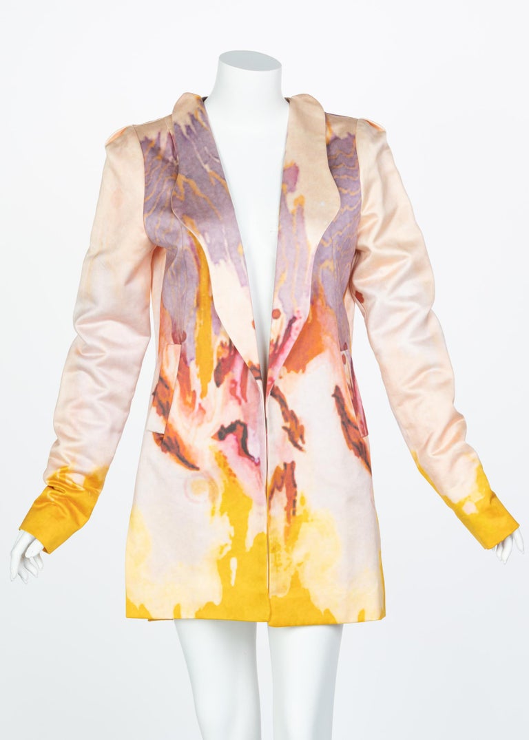 Rodarte Watercolor Jacket Runway Spring, 2008