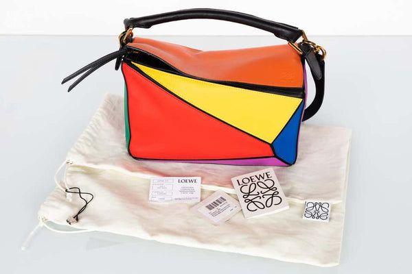 Loewe Color Block Puzzle Bag, 2017