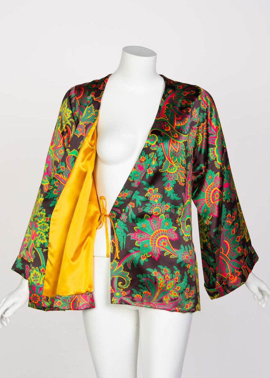 極美品】 SAINT LAURENT PARIS Kimono Jacket - メルカリ