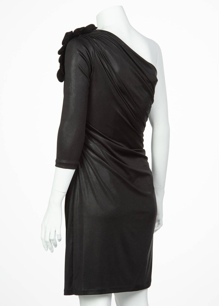 Collette Dinnigan Runway Liquid Jersey Black Dress, A / W 2008