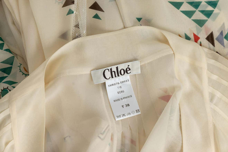 Chloé Phoebe Philo Limited Edition Silk Dress Fall 2005