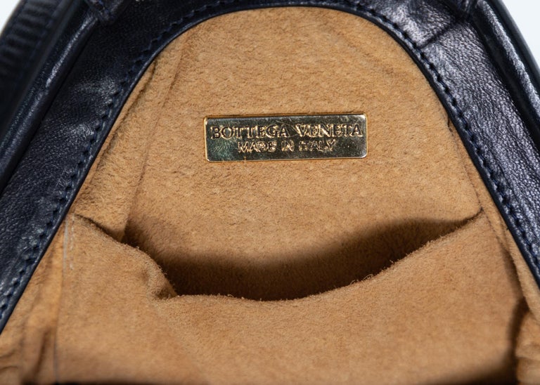 Vintage Bottega Veneta Intrecciato Harlequin Shoulder Bag Clutch