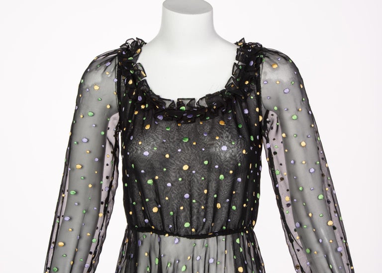 Louis Feraud Soutache Tassel Dress – Embers / Cinders Vintage