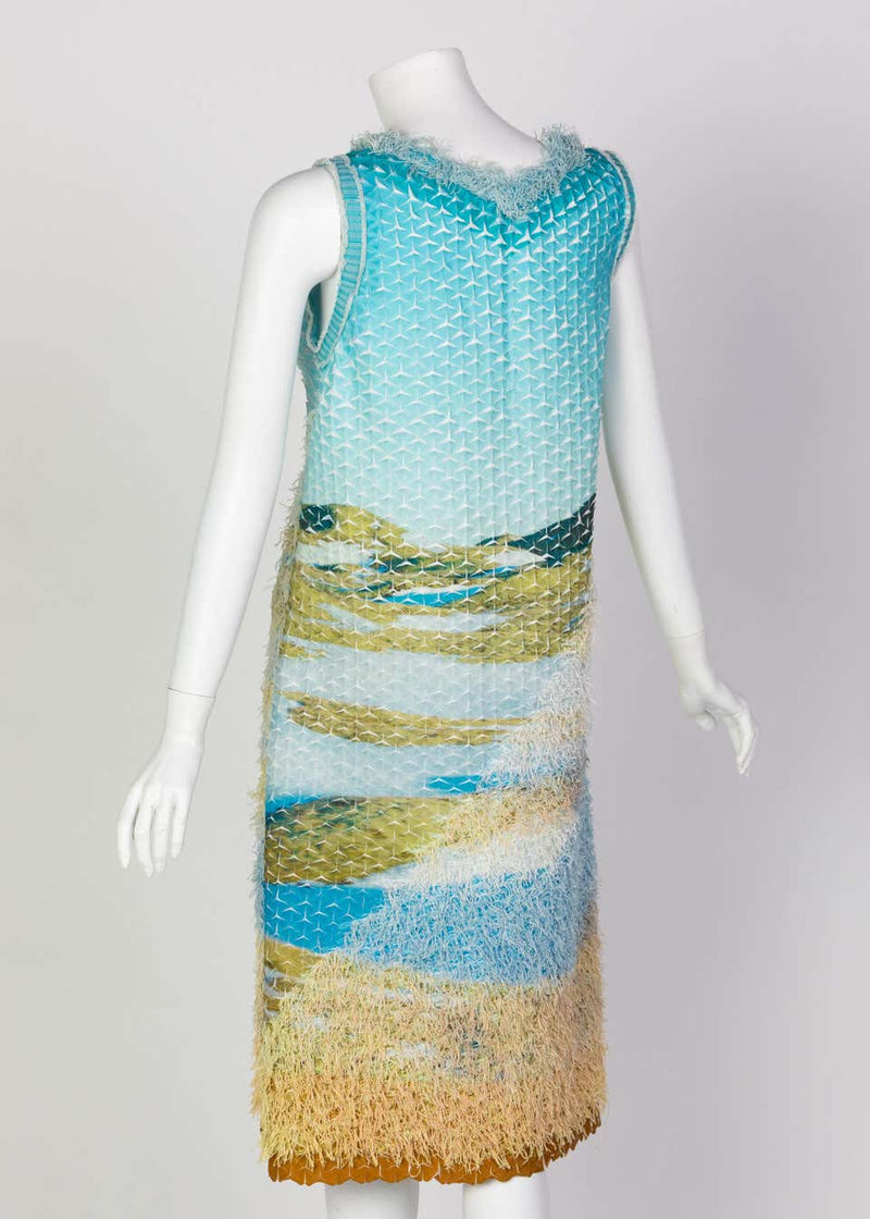 Issey Miyake Iceland Landscape Dress Runway, 2018