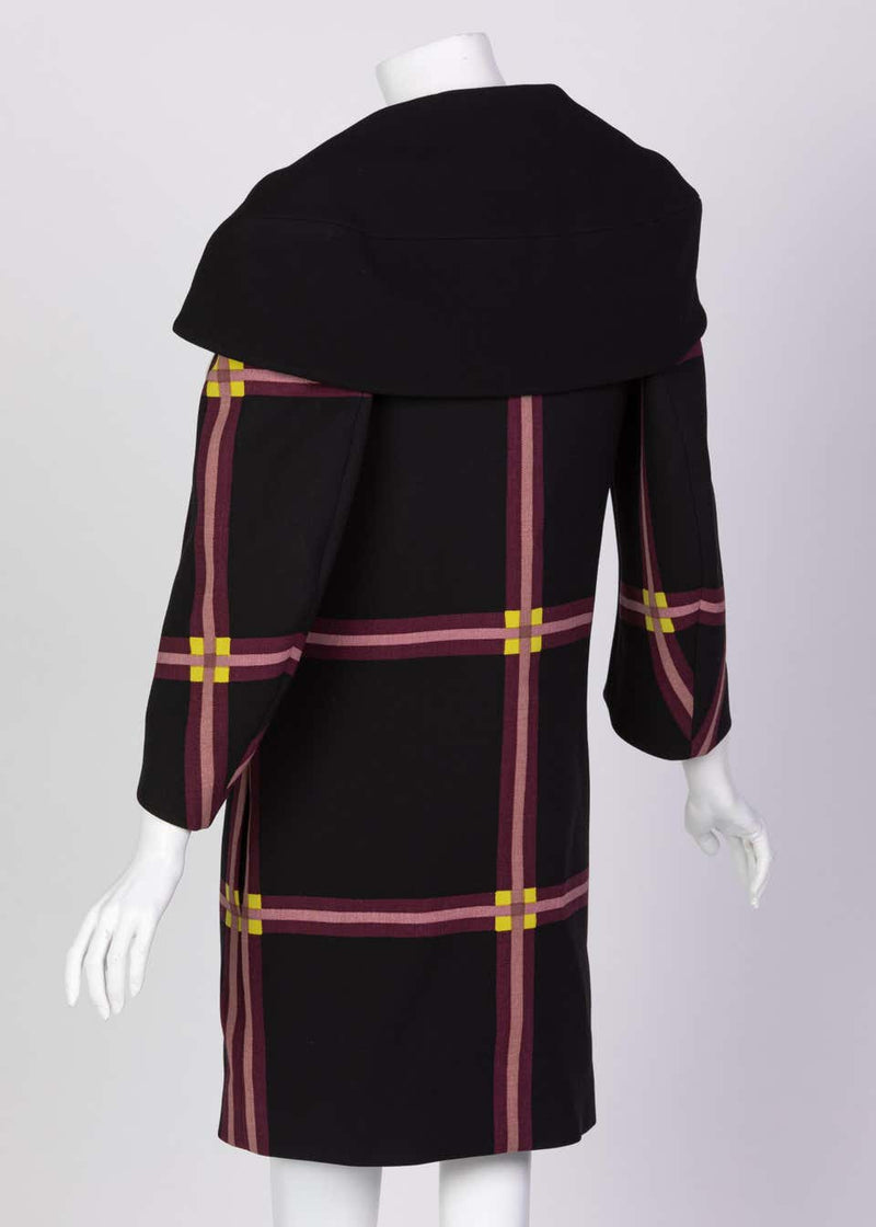Prada F/W 2011 Wool Coat w/ Red Belt Runway