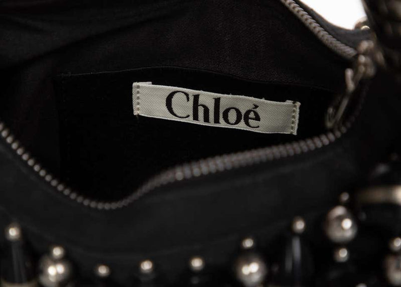 Chloe Black Pochette-Wristlet - Vintage Lux