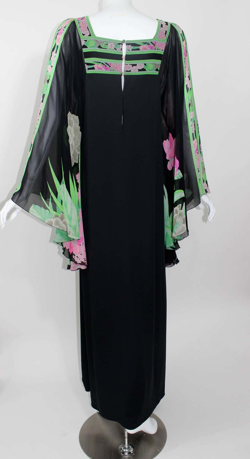 Vintage Leonard Paris Caftan Dress 1970's
