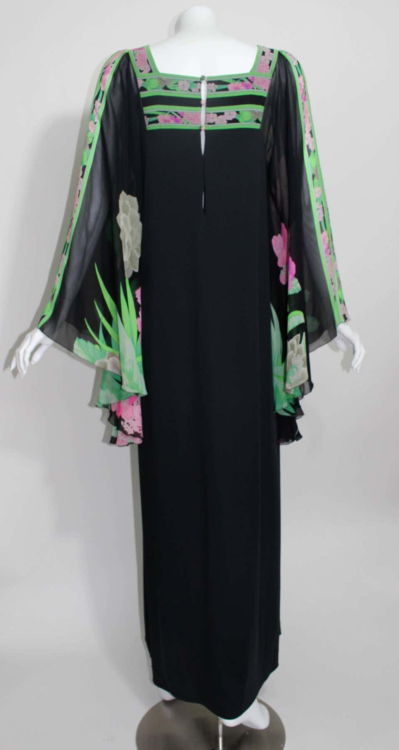 Vintage Leonard Paris Caftan Dress 1970's